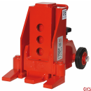Hydraulisches Hebegerät V10, 10 t, eingebaute Pumpe